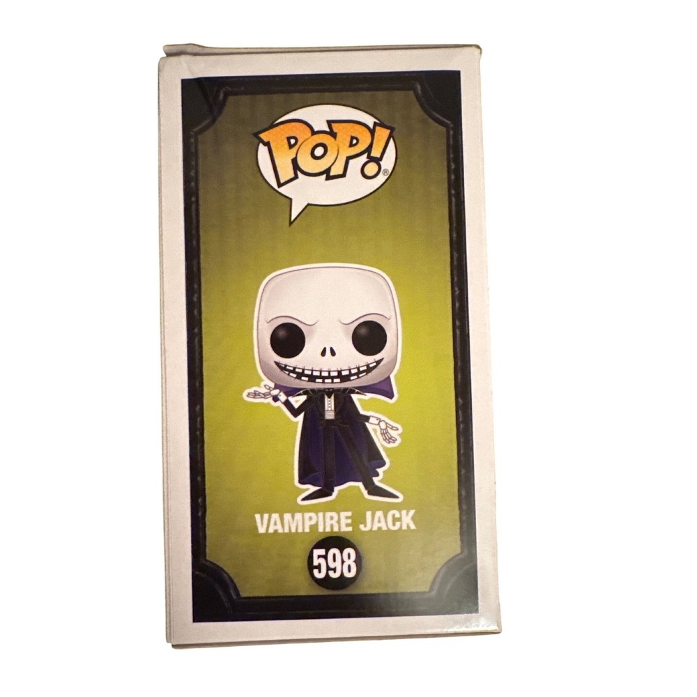 Disney Funko Pop! The Nightmare Before Christmas Vampire Jack #598 GITD - Picture 2 of 5